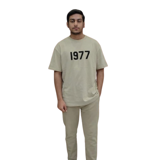 1977 Oversized T-Shirt – Premium Streetwear Relaxed Fit Tee for Men