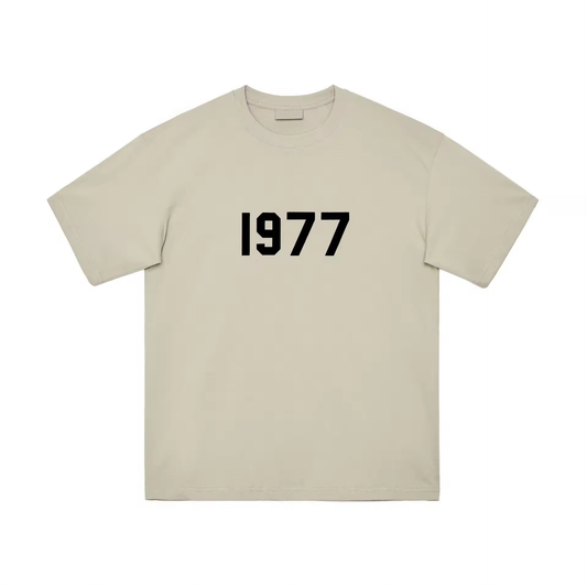 1977 Oversized T-Shirt – Premium Streetwear Relaxed Fit Tee for Men